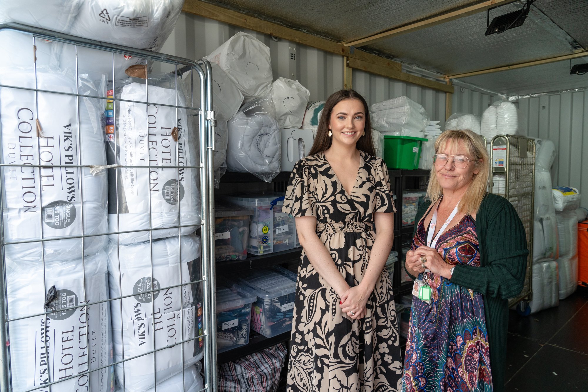 Redrows Emily Carey and Linzie Hogan - general Manager and hub team leader at Zarach